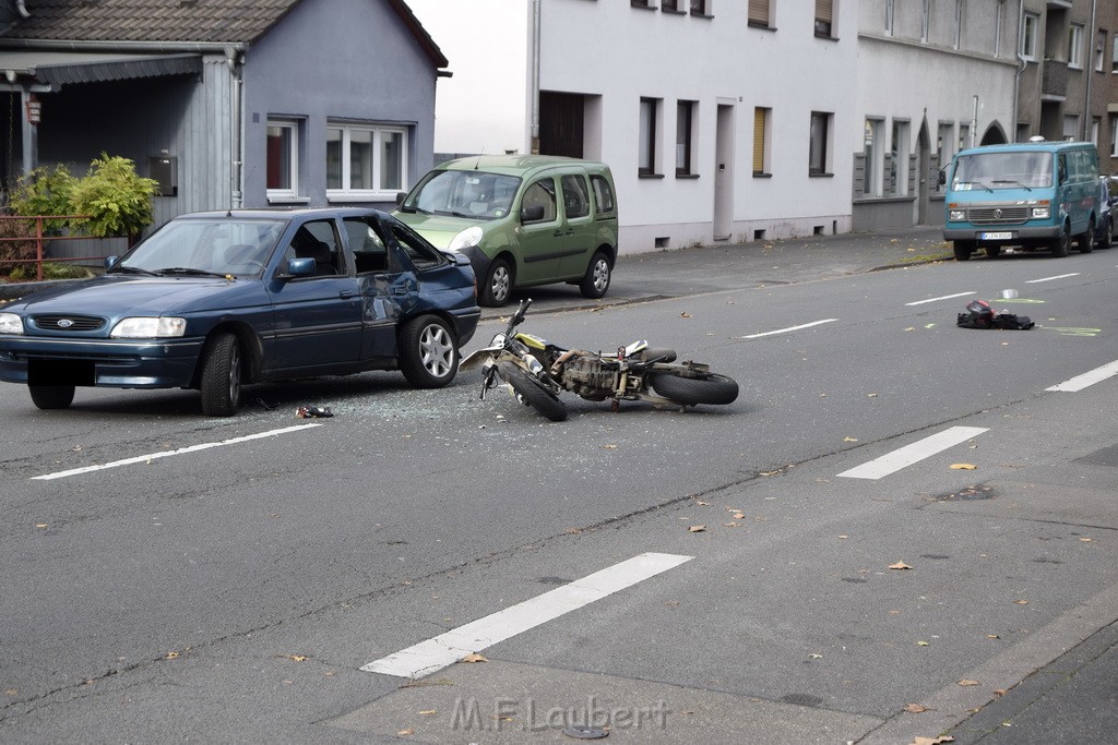 VU Krad PKW Koeln Duennwald Berlinerstr P055.JPG - Miklos Laubert